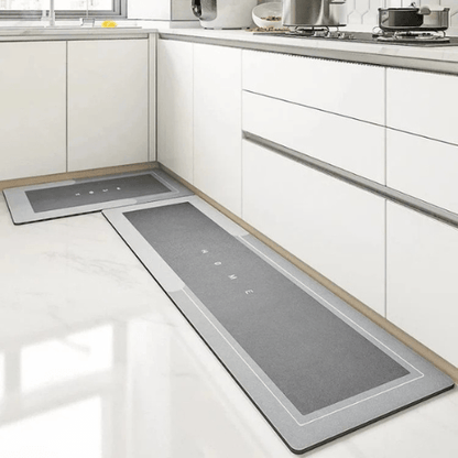 Kit 2 Tapetes Antiderrapante Absorvente - Casa e Cozinha