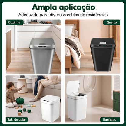 Lixeira Inteligente Automática 16L USB