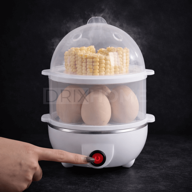 Cozedor de Ovos e Alimentos a Vapor