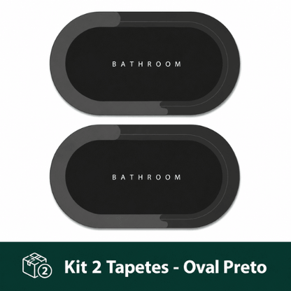 Tapete Antiderrapante Absorvente Premium - Pague 1 Leve 2