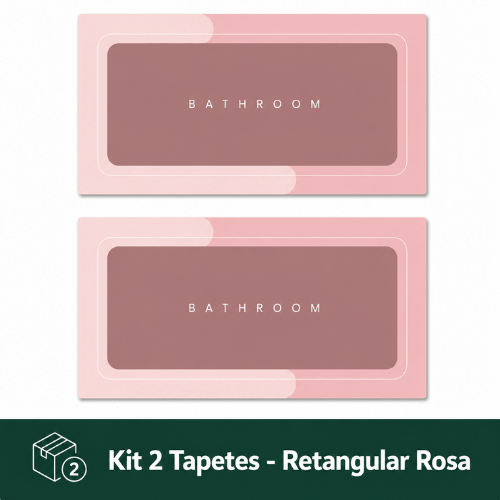 Tapete Antiderrapante Absorvente Premium - Pague 1 Leve 2