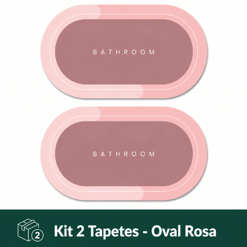 Tapete Antiderrapante Absorvente Premium - Pague 1 Leve 2