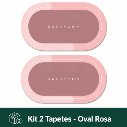 Tapete Antiderrapante Absorvente Premium - Pague 1 Leve 2