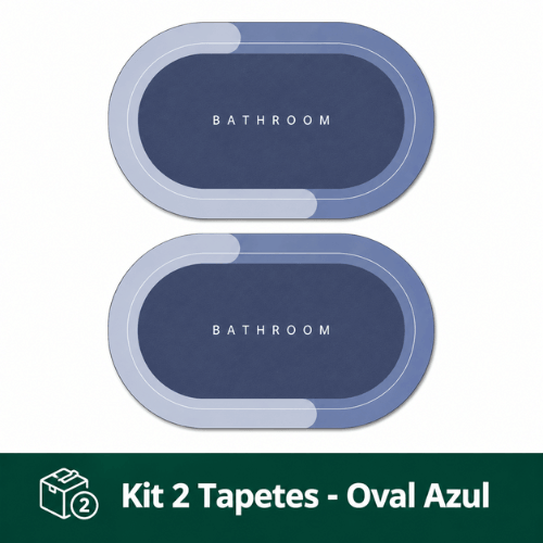 Tapete Antiderrapante Absorvente Premium - Pague 1 Leve 2