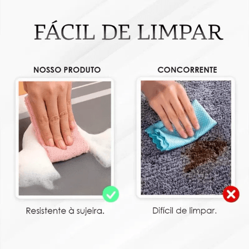 Kit 2 Tapetes Antiderrapante Absorvente - Casa e Cozinha