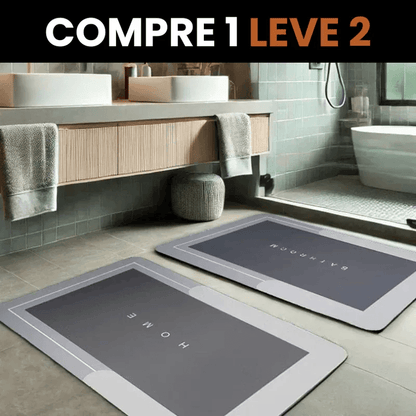 Tapete Antiderrapante Absorvente Premium - Pague 1 Leve 2
