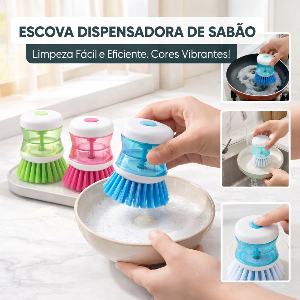 Escova ProClean com Dispenser