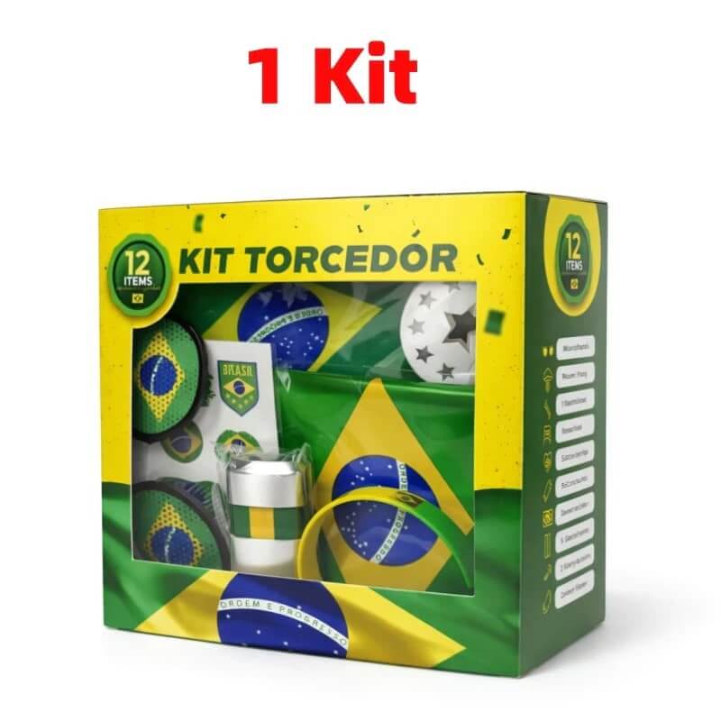 Kit torcedor - Copa do Mundo 2026